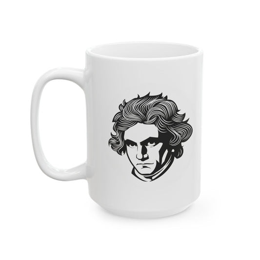 The "Beethoven & Moonlight Sonata" Mug