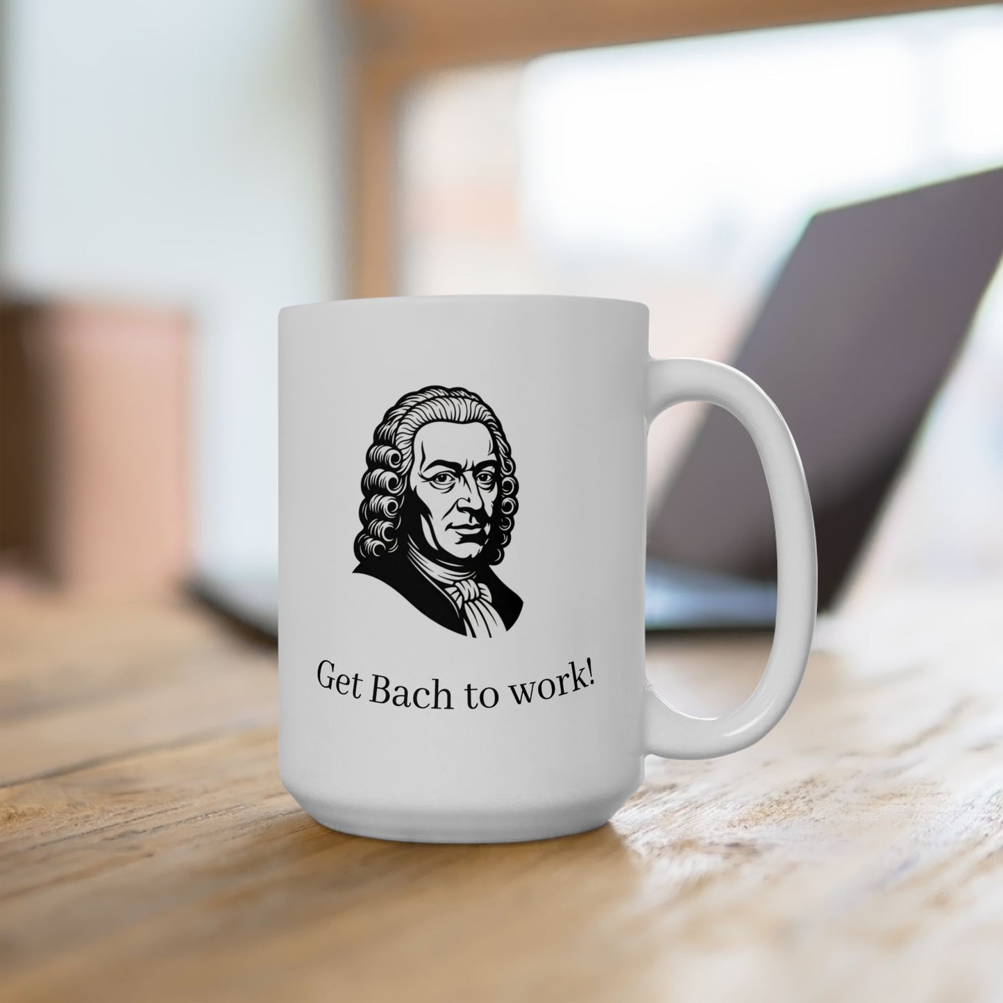 The "Get Bach to Work" Productivity Mug