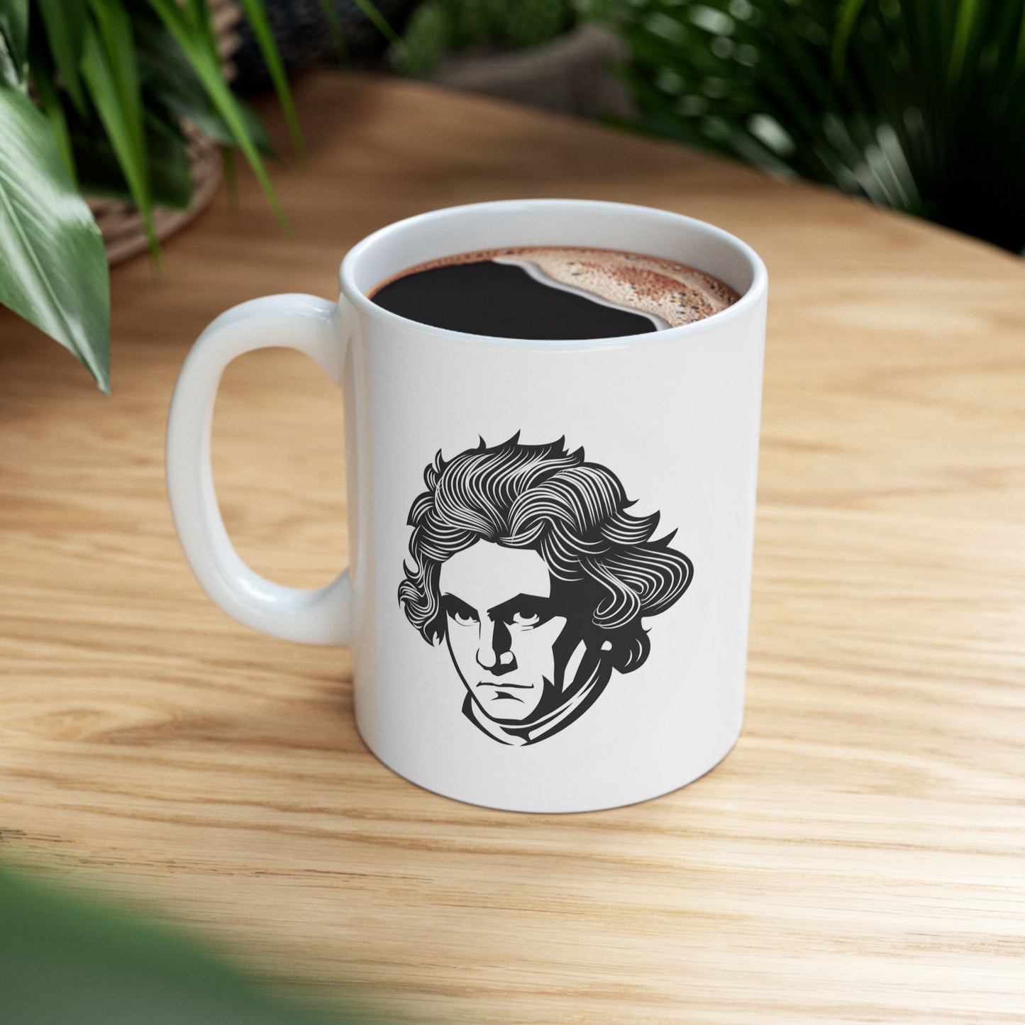 The "Beethoven & Moonlight Sonata" Mug